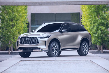 INFINITI QX60 Monograph previews design of next-generation 3-row SUV